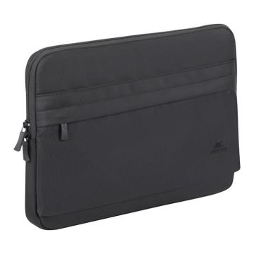 Housse pour Ordinateur Portable 13 / 14 pouces Imperméable en Polyester Rivacase Noir