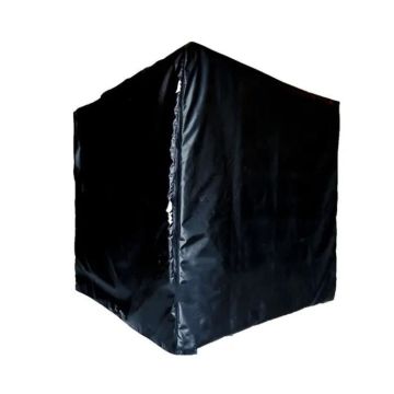 Couverture de palette imperméable, Housse Sac de palette Marchandise 1,8 x 1,4 x 1m Robuste PVC Bâche Réutilisable