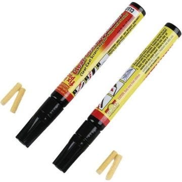 Stylo de reparation Stylo a renover-Outil a renover pour renover les eraflures de voiture, Lot de 2