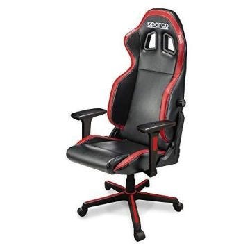 Sparco Icon Chaise de Gaming/Bureau, Noir