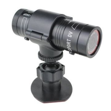 Caméra Embarquée Sportive Avec Grand Angle Full HD 1080P Tube Waterproof Étanche YONIS Noir
