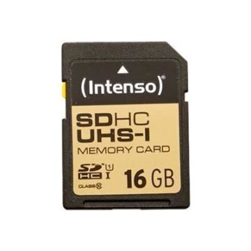 Carte mémoire INTENSO 3421470 UHS - 16 Go - SDHC - UHS Class 1 / Class10