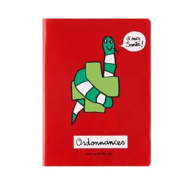 Pochette à ordonnances DELPHINE Ma santé - Derrière la porte
