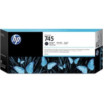 HP Cartouche d'encre 745 - Noir mat 300 ml