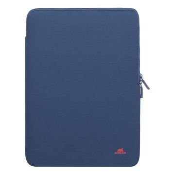 Housse pour PC 15 pouces - RIVACASE - MacBook 16 pouces - Néoprène - Verticale - Bleu foncé