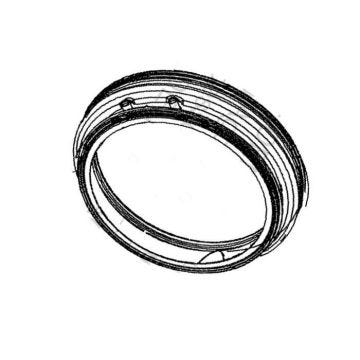 SOS Accessoire Joint de hublot pour Lave-linge BELLAVITA 389J04 - Lave-linge - ALTUS, BEKO, BELLAVITA, FAR, FORTEX, LISTO, OCEANIC,