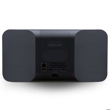 Enceinte stéréo tout-en-un BLUESOUND Pulse Mini 2i Noir - Amplificateur sans fil et Hi-Res Audio