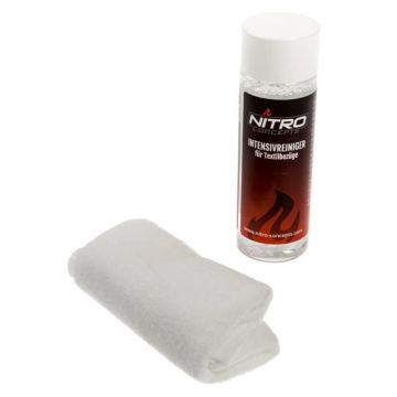 Produit de nettoyage - Nitro Concepts - Textilreiniger inkl. Reinigungstuch - Tissu - 100ml Noir