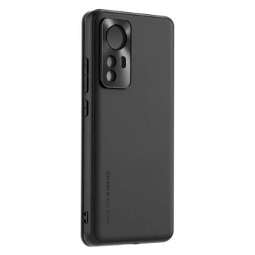 Étui rigide noir pour Xiaomi 12 Lite - Made For Xiaomi - Fenêtre translucide - Protection intégrale