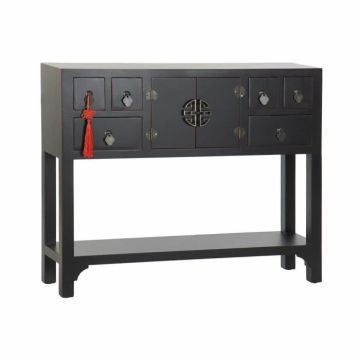 console sapin bois mdf (95 x 24 x 79 cm)