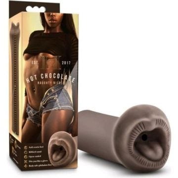 Masturbateur - Blush - Hot Chocolate Nicole - Réaliste - TPR - 13,5 cm de profondeur