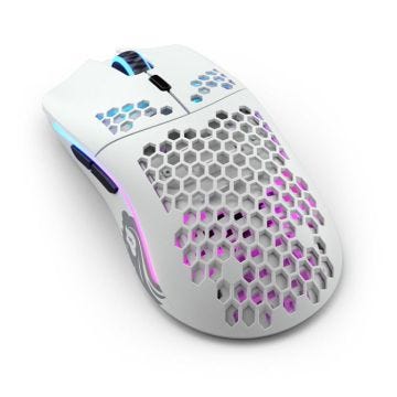 Glorious PC Gaming Race Model O Wireless Souris Gaming - blanc