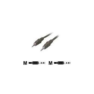 MCL Câble audio MC712-5M - 5 m - 1 x Mini Jack Mâle Audio stéréo - 1 x Mini Jack Mâle Audio