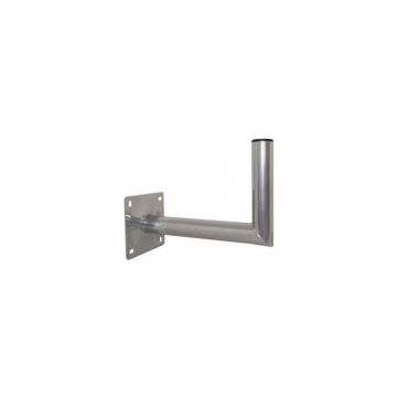 HDME BRAS COUDE L Déport 35cm en ACIER Fixation murale antenne parabole
