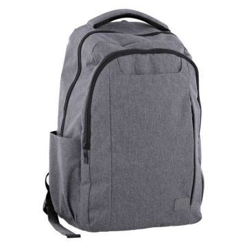 Sac à dos TNB ANTIBES pour ordinateur portable 15 pouces, couleur gris.