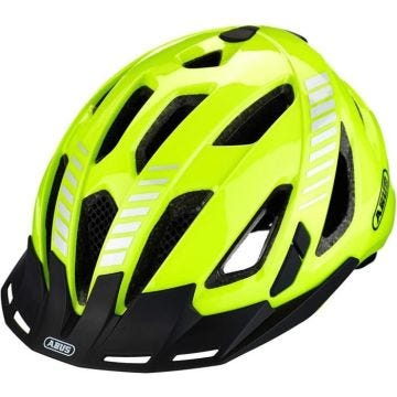 Casque de vélo ABUS Urban-I 3.0 Mixte-Adulte - Jaune Signal - Grand modèle