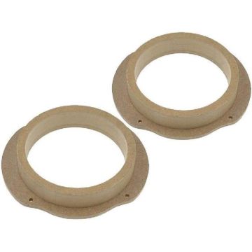 Entretoises Haut-Parleur Bois MDF 165mm - ADNAUTO - C-Max Focus avant - impregnees - vernies