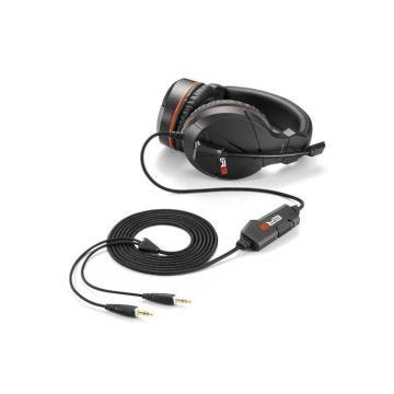 Sharkoon Rush ER3 Casque pleine taille filaire noir-orange