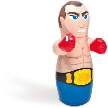 Punching Ball gonflable - Intex - Boxeur - 3 ans + - Utilisation intérieure/extérieure - Stabilité avec eau
