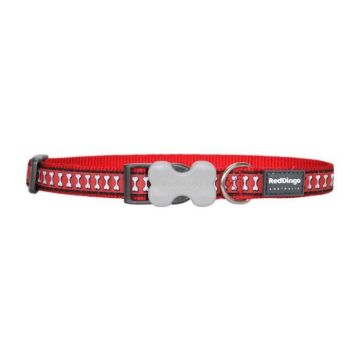 Red Dingo - Collier réfléchissant pour chien L Rouge