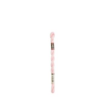 Fil DMC Coton Perlé Médium N5 Col. 818 Rose