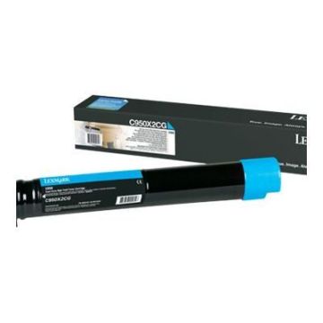 LEXMARK Cartouche de toner C950 - Capacité standard 24.000 pages - Cyan