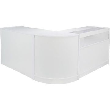 Comptoirs de Magasin Galaxy A1200, B1200 et CM60 Blanc-Lilas
