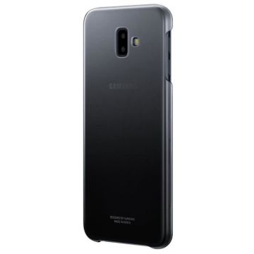 Samsung Coque rigide J6+ Noir et transparente