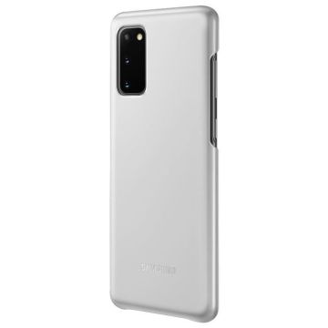 Coque Galaxy S20 Rigide LED Intelligente Compatible QI Original blanc Blanc