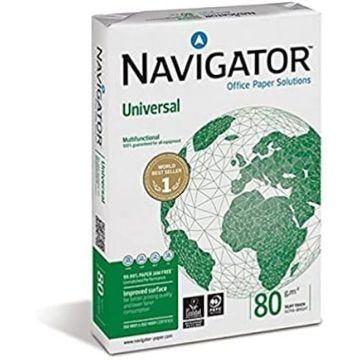 Papier Premium Blanc A3 - Navigator - 80 g - Carton de 5 x 500 feuilles