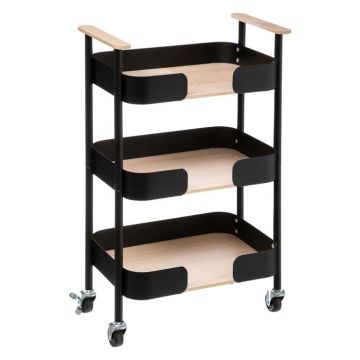 5five - dessertes 3 niveaux en bois "blackwood"