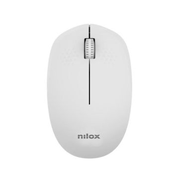 Souris d'ordinateur - Nilox - NXMOWI4013 - Blanche - Filaire - Optique - USB