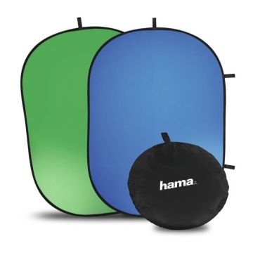 Fond pliable "2 en 1", vert/bleu, 150 x 200 cm Multicolore