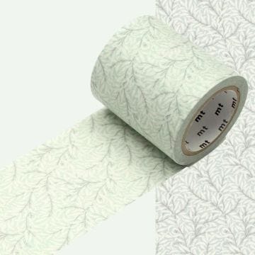 Masking Tape MT WILLIAM MORRIS Branche de saule / Willow 5cm x 7m Multicolore - Assort.