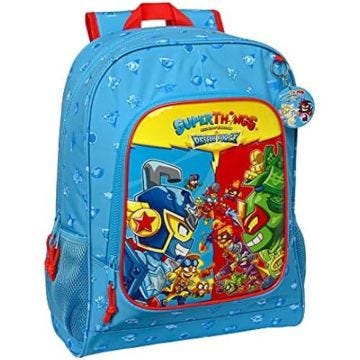 Safta SUPERZINGS Sac à dos scolaire pour enfants de différents âges, confortable et polyvalent, qualité et résistance, 32 x 14 x 42