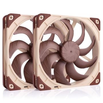 Ventilateur - NOCTUA - NF-A14x25 G2 PWM Sx2-PP - 140 mm - Kit Push/Pull - Noir