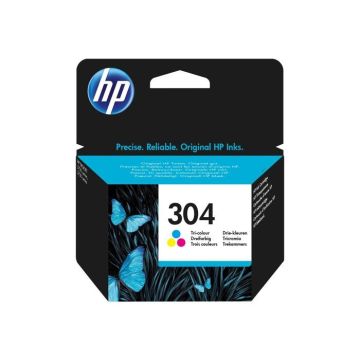 Cartouche d'encre HP 304 - Tricolore - 100 pages