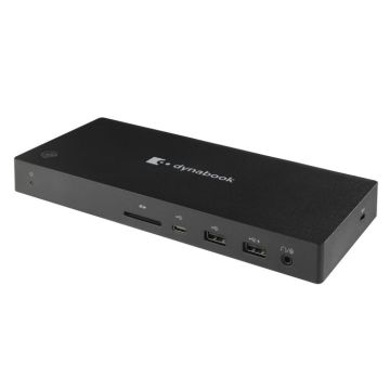Station d'accueil - Dynabook Toshiba - Dynadock - USB-C - 4K Ultra HD - Compatible SD