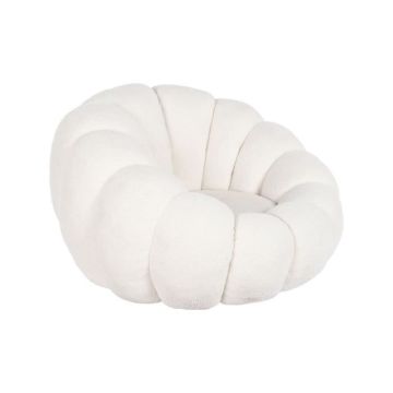 fauteuil 98 x 97 x 62 cm blanc