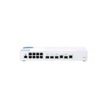 Commutateur - QNAP - QSW-M408-2C - Géré - 2 x 10 Gigabit SFP+ - 12 Ports