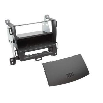 Adaptateur de façade 2-DIN avec vide poche Opel Zafira Tourer jet noir