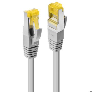 Câble réseau CAT.7 S/FTP cuivre LSOH 600MHz gris 20m - LINDY - Démarré, moulé, sans crochet, bloqué