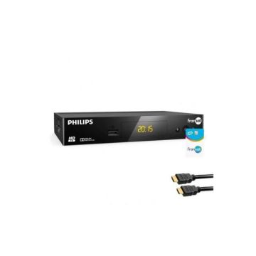 TERMINAL RÉCEPTEUR SATELLITE EUTELSAT PHILIPS DSR3031F FRANSAT + HDMI+ CARTE FRANSAT