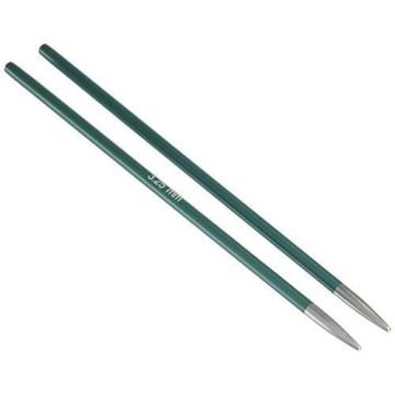 KnitPro Aiguilles à tricoter : circulaires : interchangeables : normales : Zing : 3,25 mm, assorties, 28 cm x 3,25. -