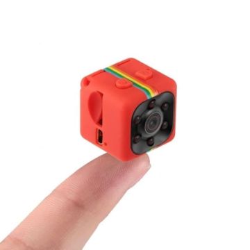 Mini Caméra HD Sport Sans Fil Détection Mouvement Infrarouge Carte Tf Rouge +SD 32Go YONIS