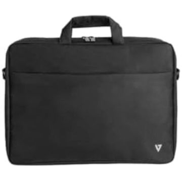 V7 Sac pour Ordinateur Portable en Polyester 14,1", Topload Mixte, Noir, 14.1 inch