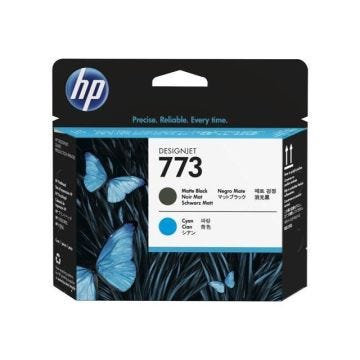 Tête d'impression HP 773 - Noir, cyan - pour DesignJet Z6600, Z6600 Production Printer