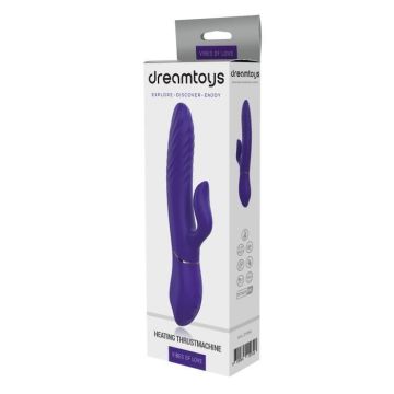 vibrateur Dream Toys-VIBRES DE LOVE CHAUFFICATION TRUSTMACHINE