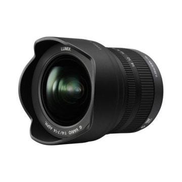 Panasonic Lumix 7-14mm F4.0 | Objectif Zoom Ultra Grand Angle H-F007014E (Ouverture F4.0, équiv. 35mm: 14-28mm) Noir - Micro 4/3
