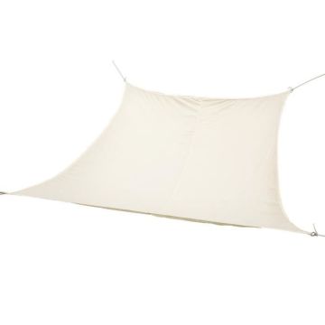 auvent bougie 500 x 500 x 2 cm 500 x 500 x 500 cm beige acier inoxydable aluminium - Couleur:BEIGE